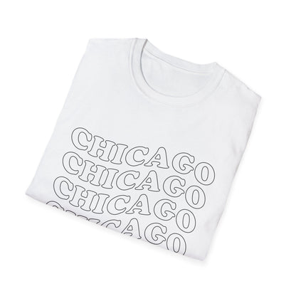 Chicago Flowy Type T-Shirt