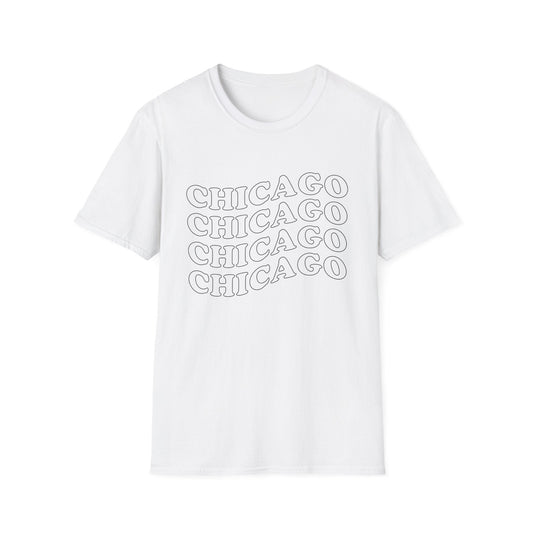 Chicago Flowy Type T-Shirt