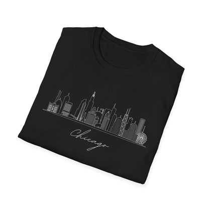 Chicago Detailed Skyline T-Shirt