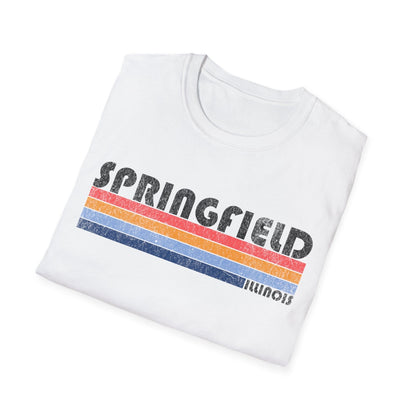 Springfield Illinois Retro T-Shirt