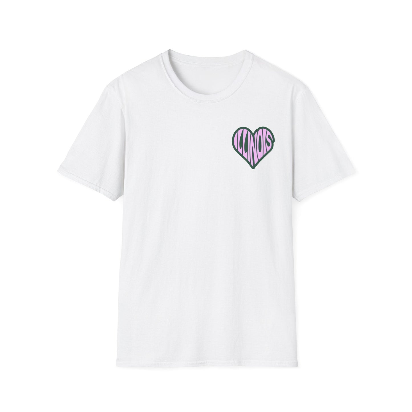 Illinois Heart Logo T-Shirt