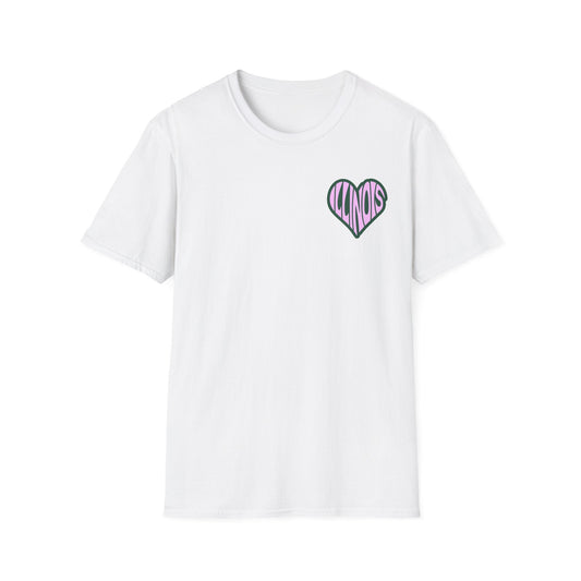 Illinois Heart Logo T-Shirt