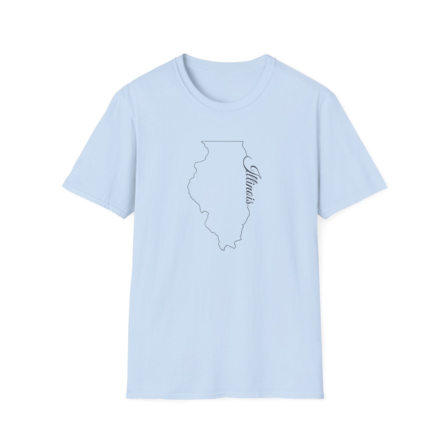 Minimalist Illinois State T-Shirt