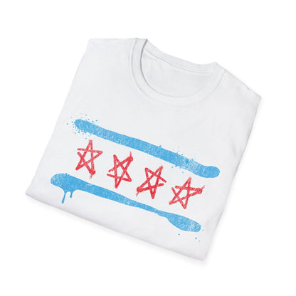 Spray Paint Flag T-Shirt