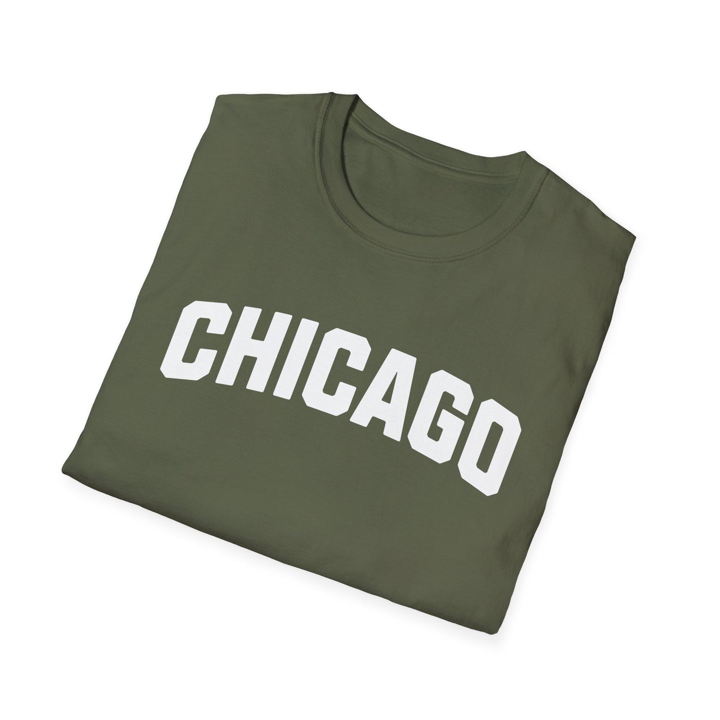 Chicago Block Type T-Shirt