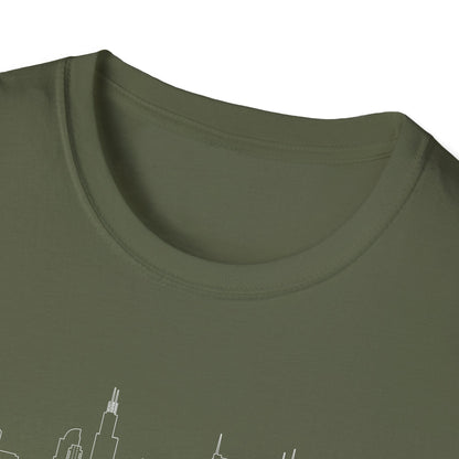 Chicago Detailed Skyline T-Shirt