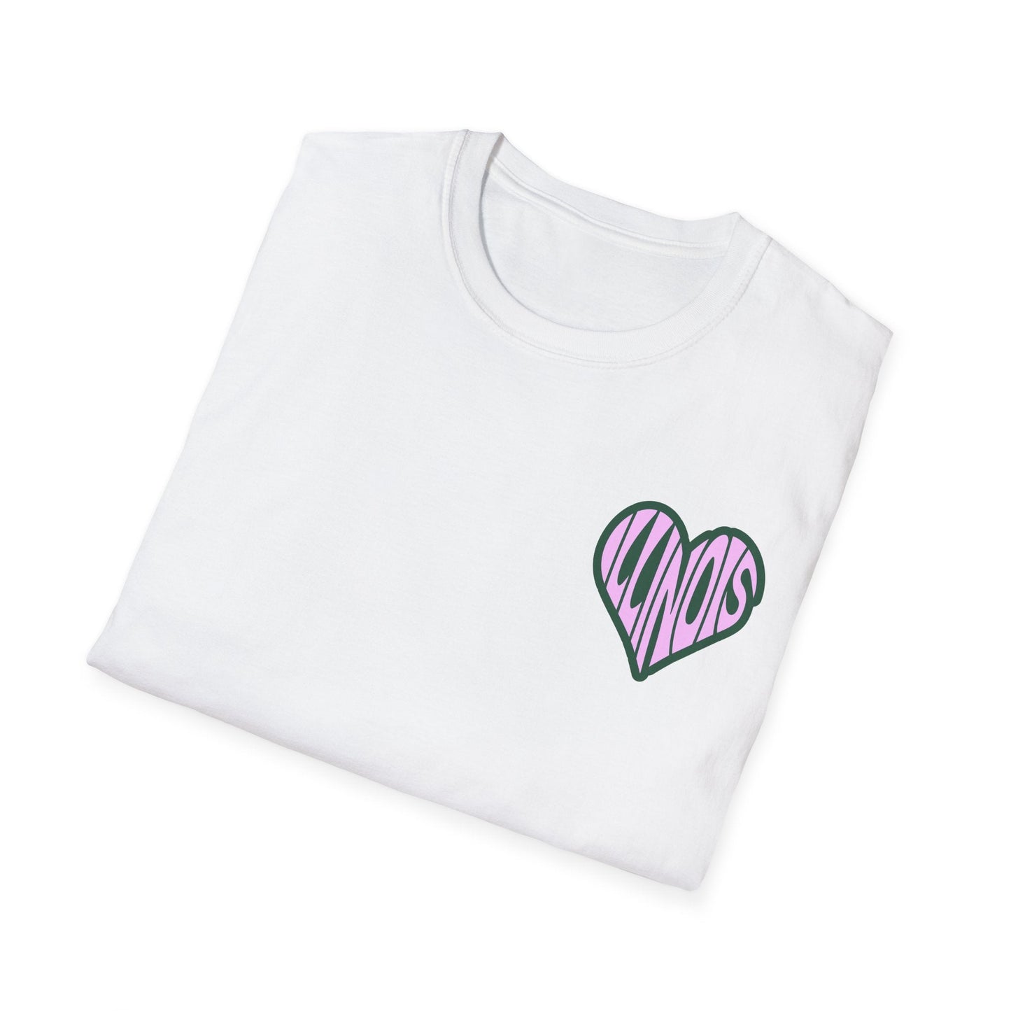 Illinois Heart Logo T-Shirt