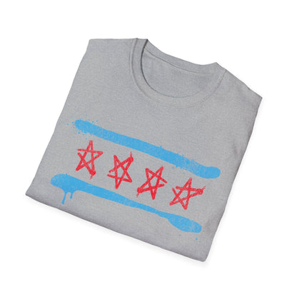 Spray Paint Flag T-Shirt