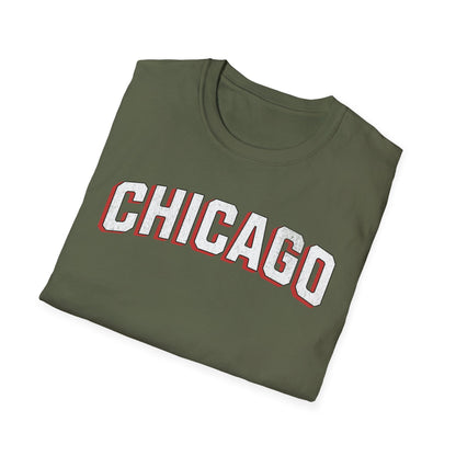 Navy & Orange Chicago T-Shirt