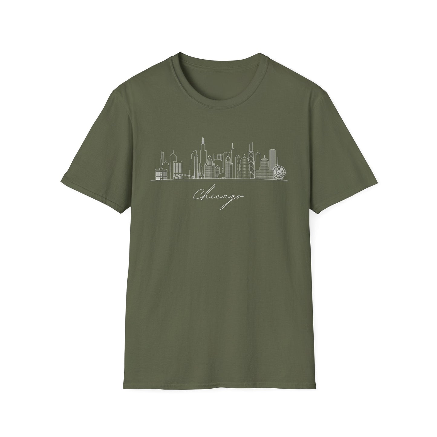 Chicago Detailed Skyline T-Shirt