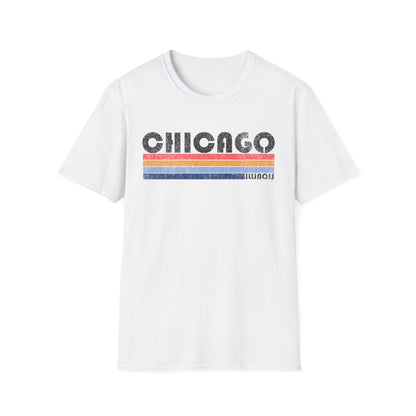 Chicago Illinois Retro T-Shirt