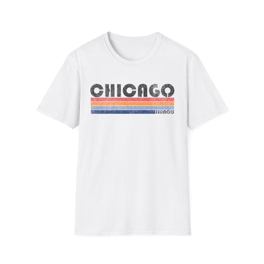 Chicago Illinois Retro T-Shirt