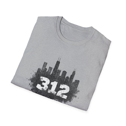 Area Code Splatter T-Shirt