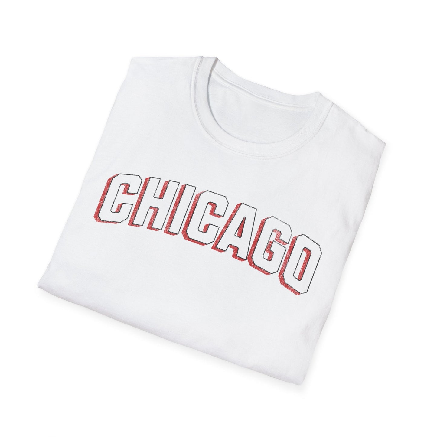 Navy & Orange Chicago T-Shirt