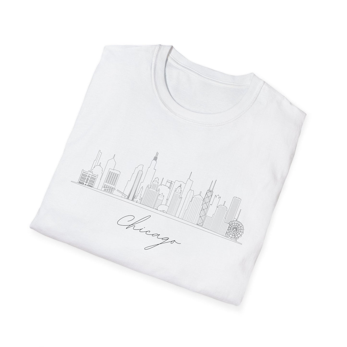 Chicago Detailed Skyline T-Shirt