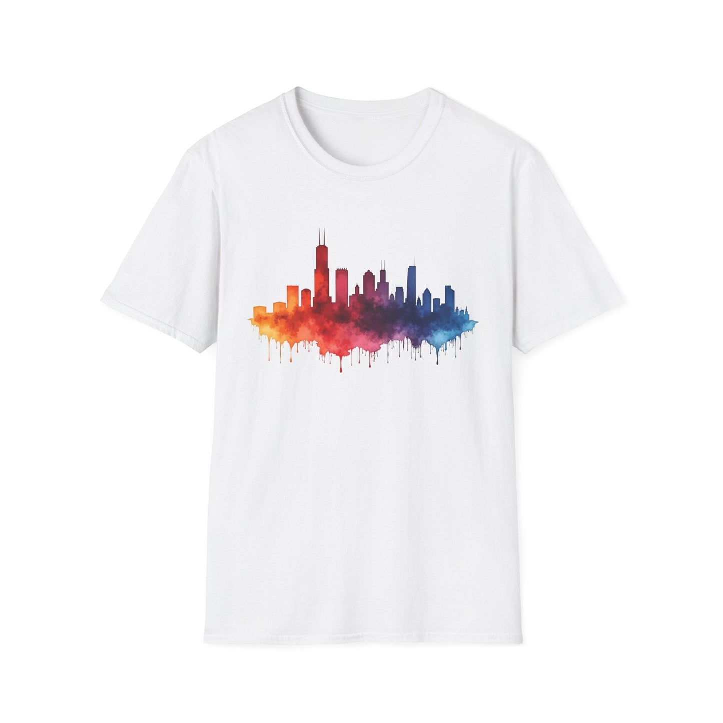 Chicago Rainbow Skyline T-Shirt