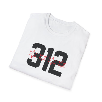 Chi Area Code Stars T-Shirt