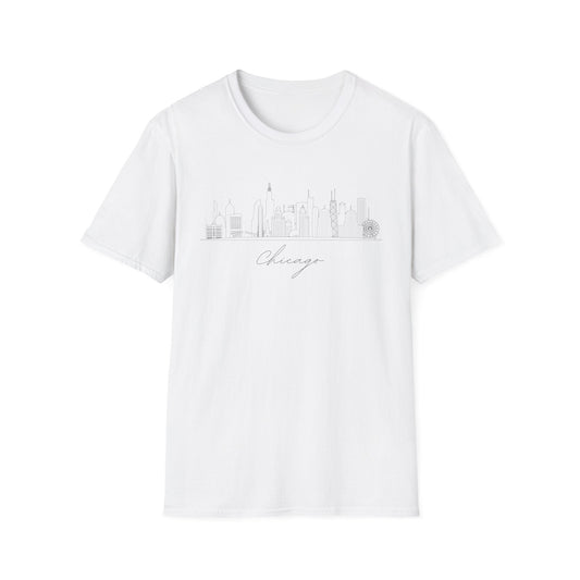 Chicago Detailed Skyline T-Shirt