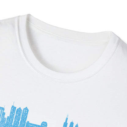 Chicago Skyline Flag T-Shirt