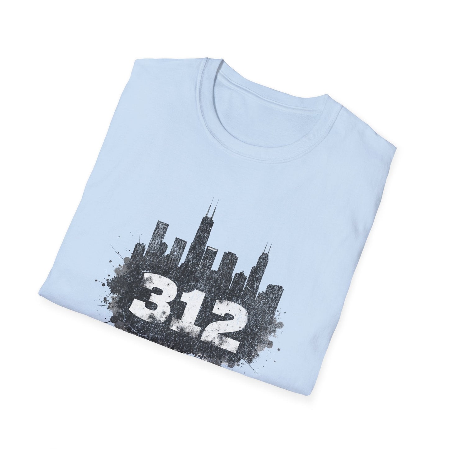 Area Code Splatter T-Shirt