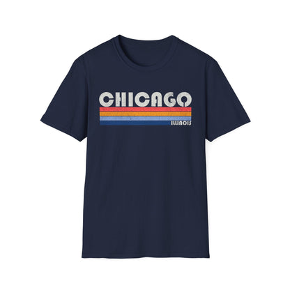 Chicago Illinois Retro T-Shirt