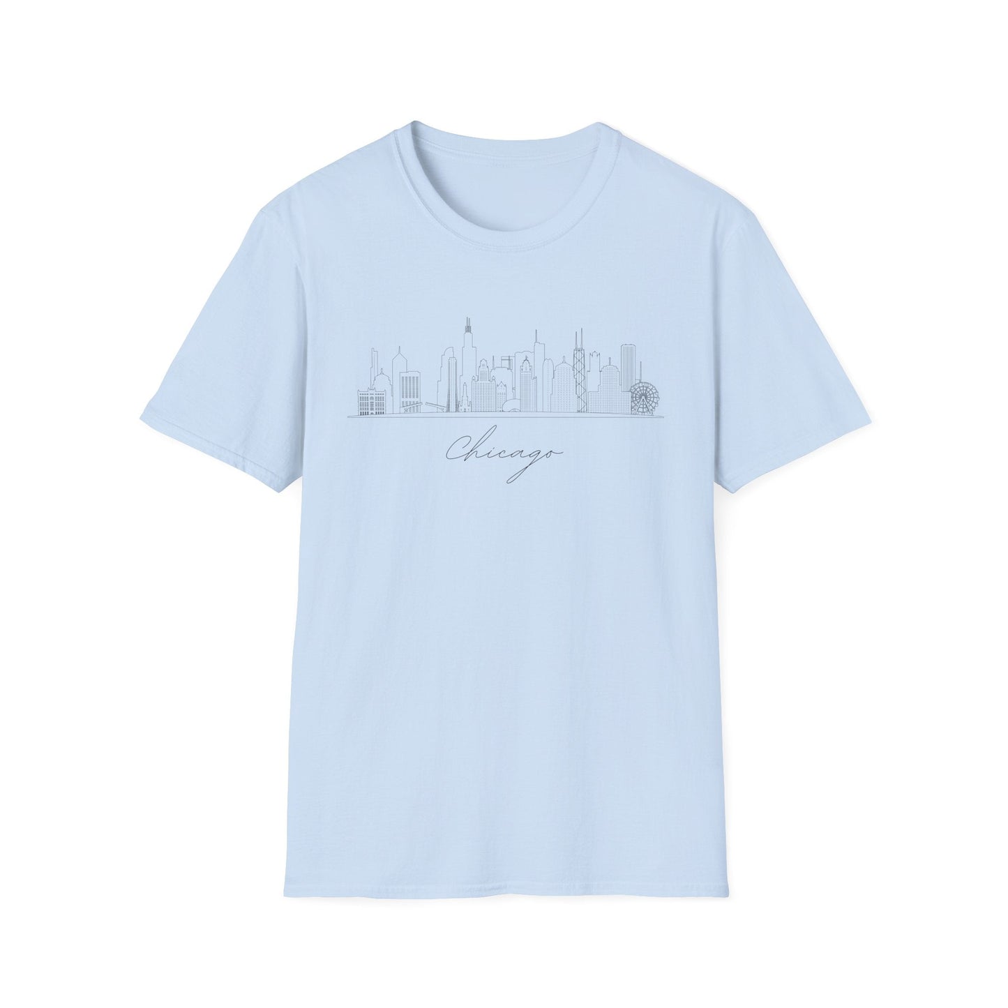 Chicago Detailed Skyline T-Shirt