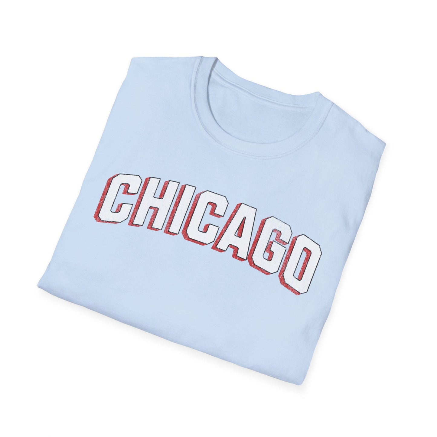 Navy & Orange Chicago T-Shirt