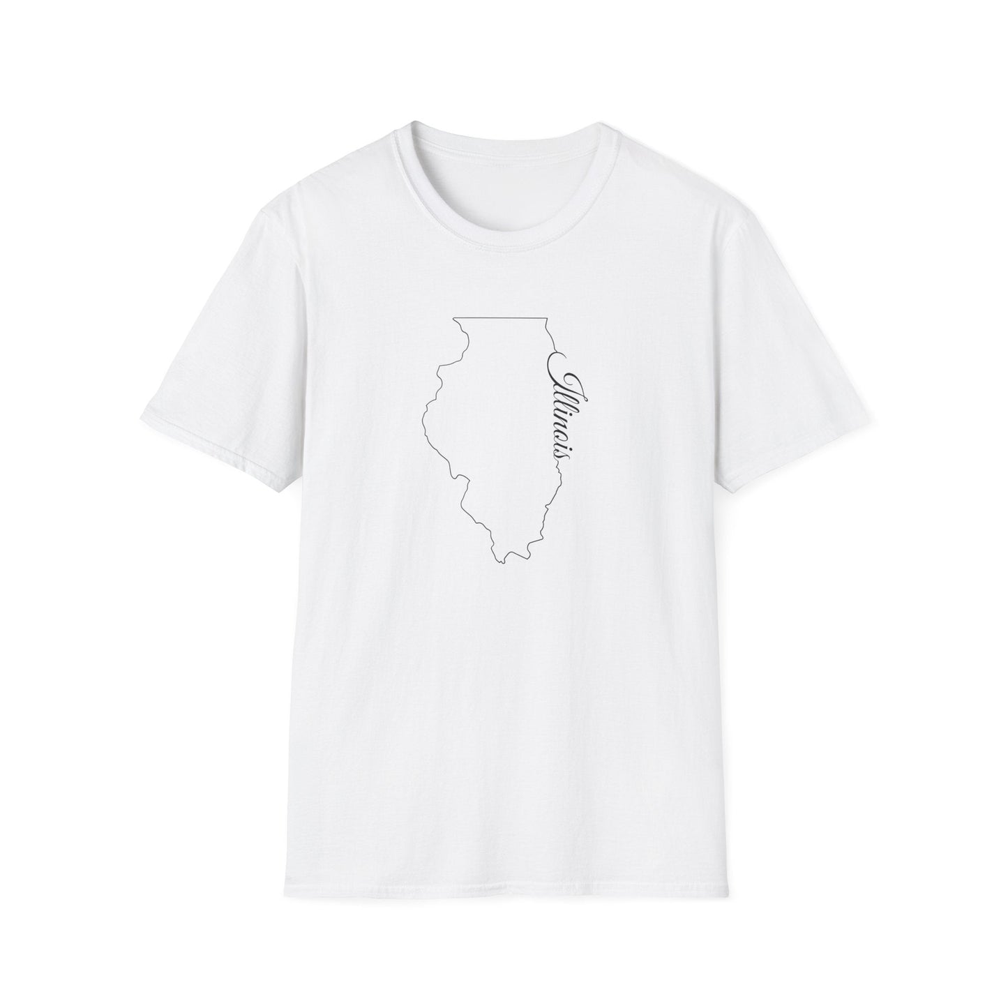 Minimalist Illinois State T-Shirt