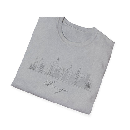 Chicago Detailed Skyline T-Shirt