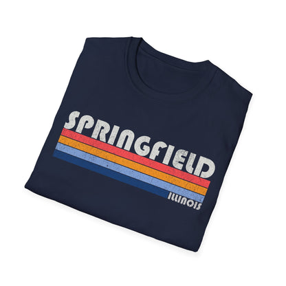 Springfield Illinois Retro T-Shirt