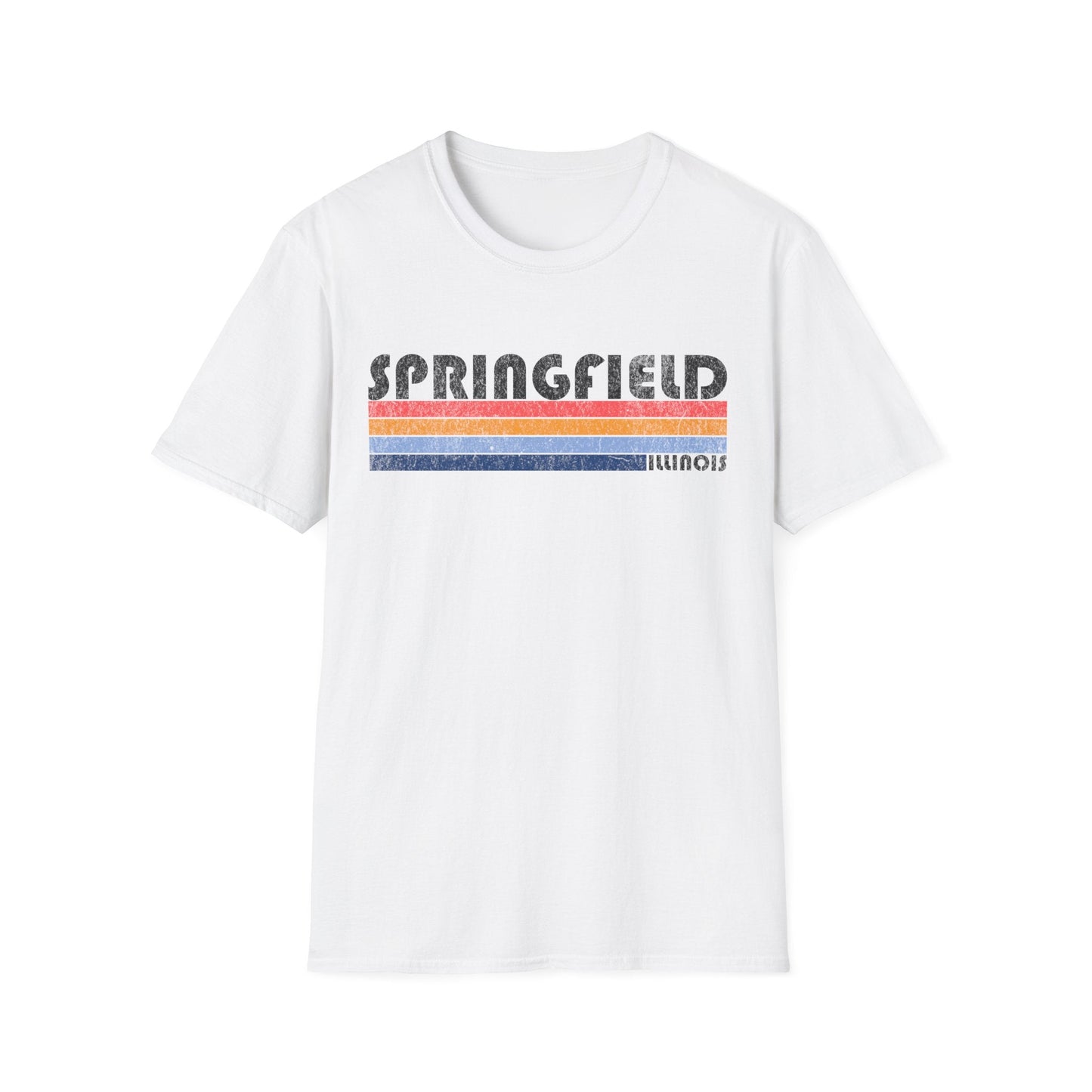 Springfield Illinois Retro T-Shirt