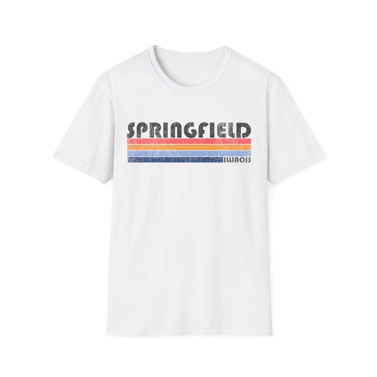 Springfield Illinois Retro T-Shirt