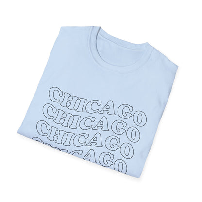 Chicago Flowy Type T-Shirt