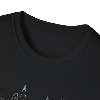 Chicago Detailed Skyline T-Shirt