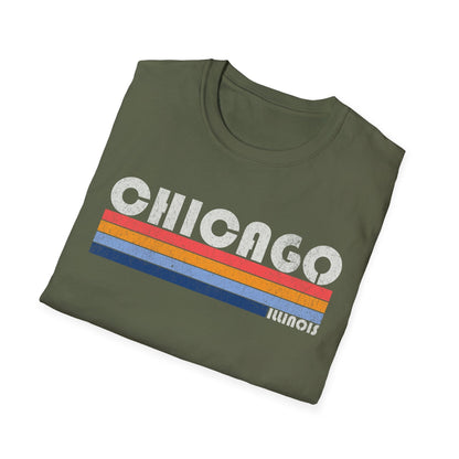 Chicago Illinois Retro T-Shirt