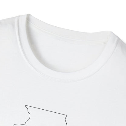 Minimalist Illinois State T-Shirt