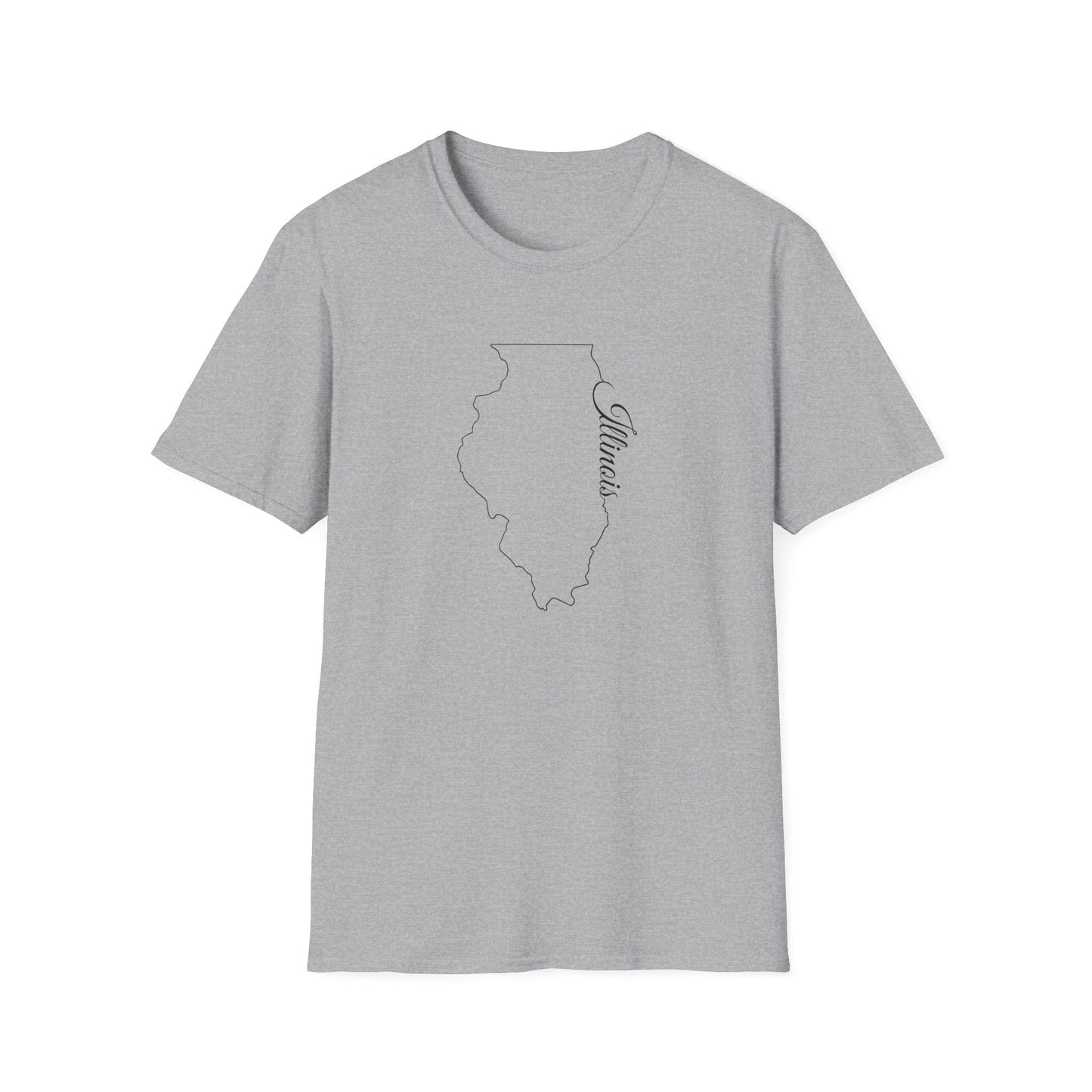 Minimalist Illinois State T-Shirt