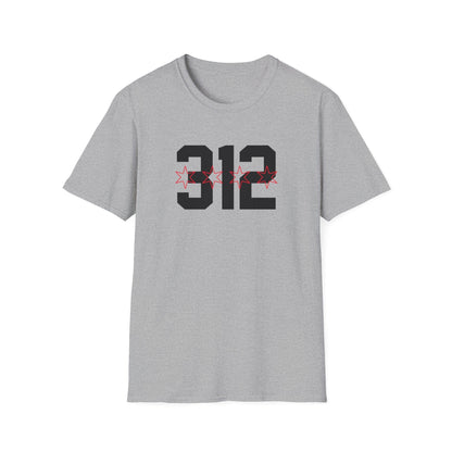 Chi Area Code Stars T-Shirt