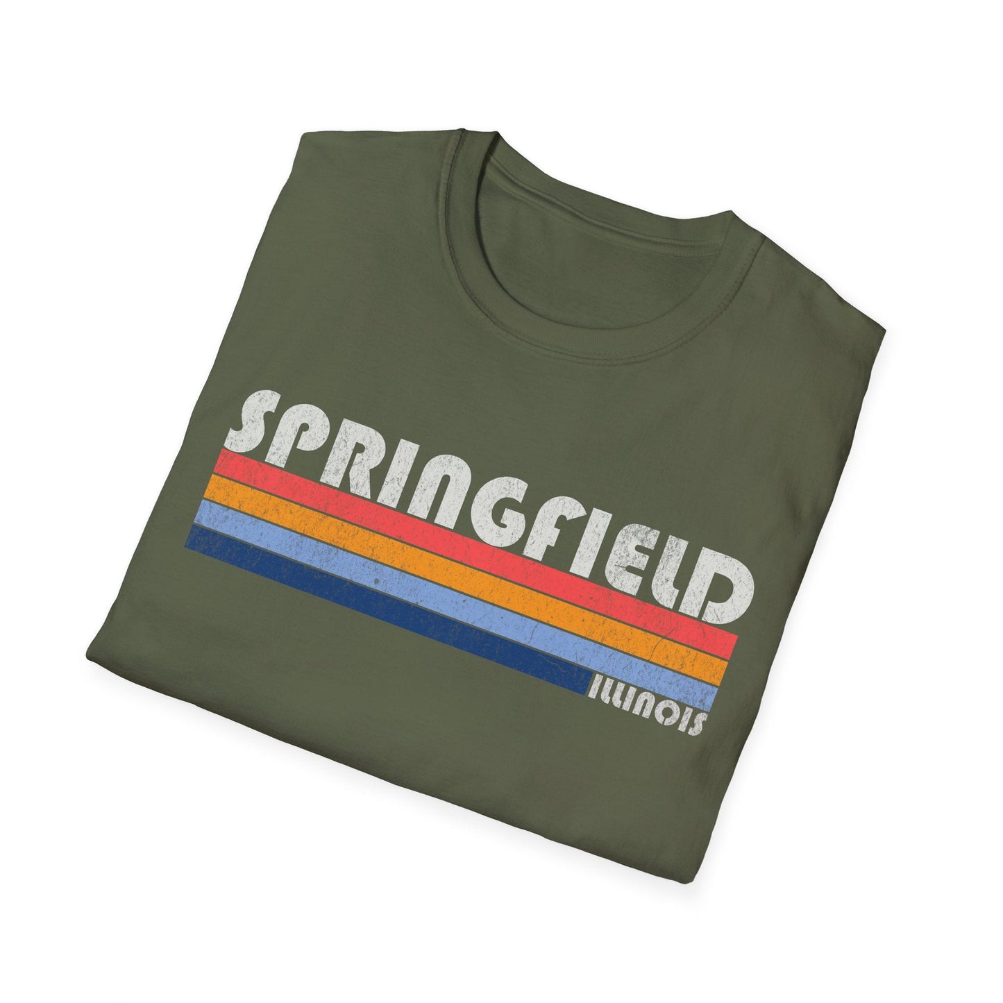 Springfield Illinois Retro T-Shirt