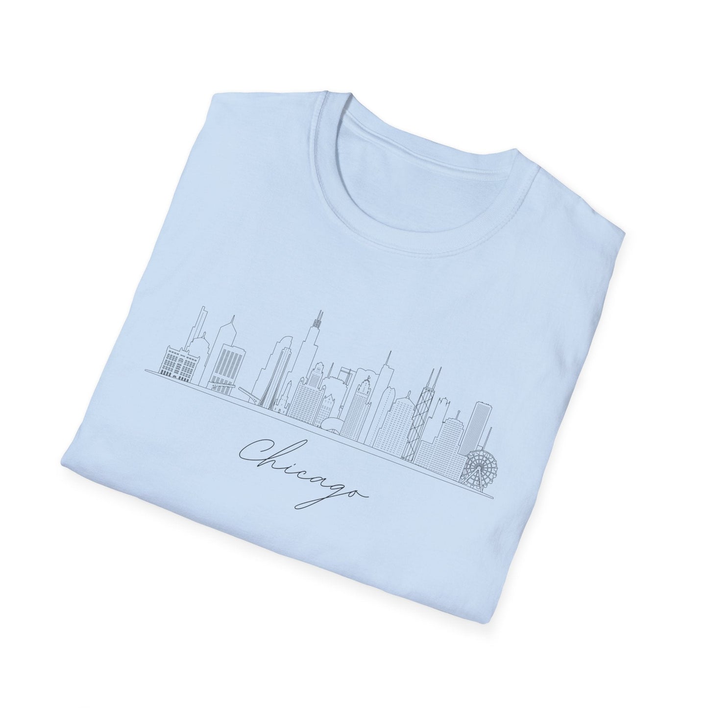 Chicago Detailed Skyline T-Shirt