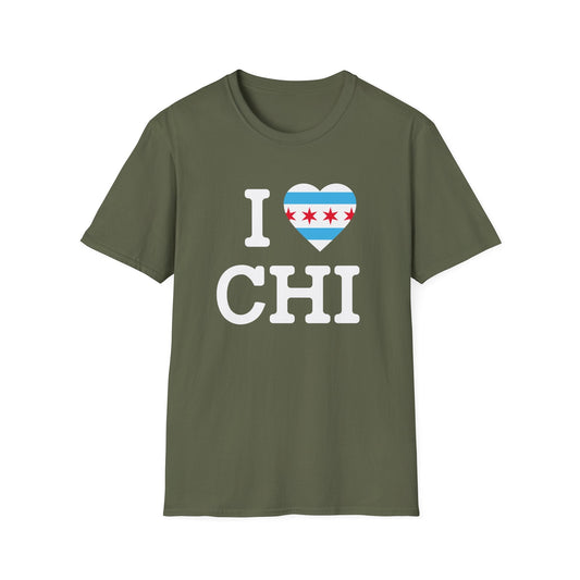 I Heart CHI Flag T-Shirt