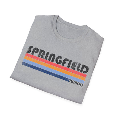 Springfield Illinois Retro T-Shirt