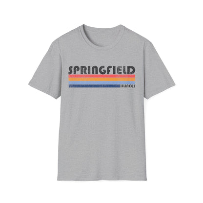 Springfield Illinois Retro T-Shirt